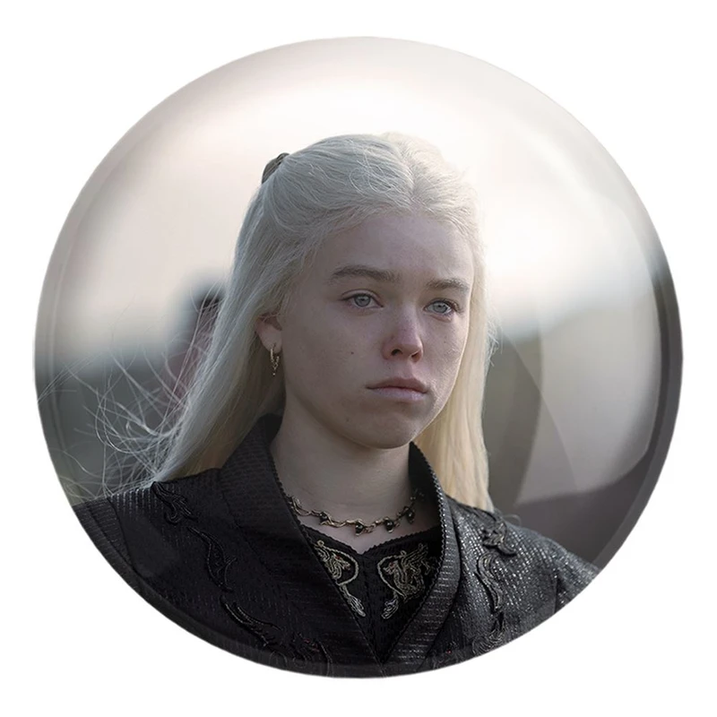 پیکسل خندالو طرح رینیرا سریال خاندان اژدهایان House of dragon کد 28506 مدل بزرگ