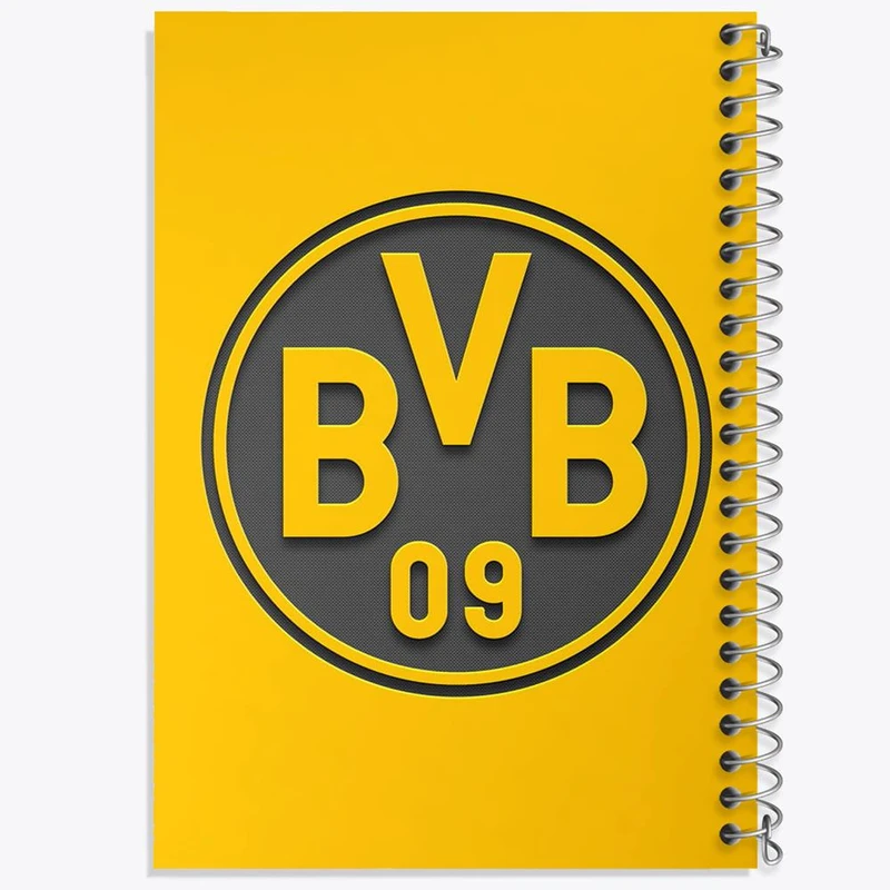 دفتر نقاشی 50 برگ خندالو مدل باشگاه دورتموند کد 27439