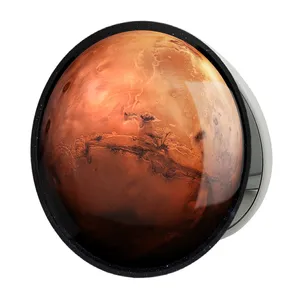 آینه جیبی خندالو طرح سیاره مریخ مدل تاشو کد 25348 