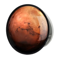 آینه جیبی خندالو طرح سیاره مریخ مدل تاشو کد 25348 