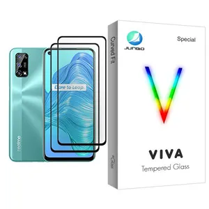 Junbo Viva Glass MIX002 Screen Protector For Realme V5 5G Pack Of 2