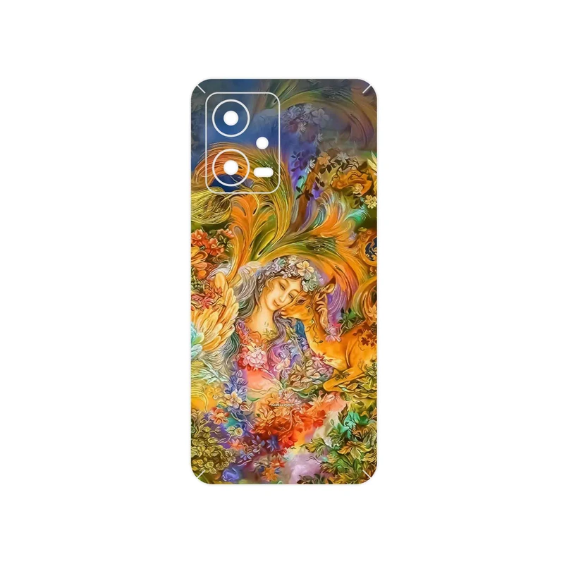 برچسب پوششی ماهوت مدل Persian miniature 3 مناسب برای گوشی موبایل شیائومی Poco X5