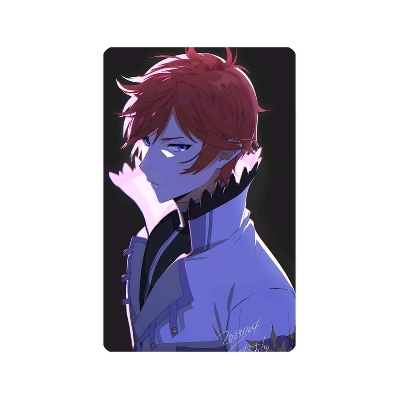 استیکر کارت مدل انیمه طرح ری زیرو ناتسوکی سوبارو Re:ZERO Natsuki Subaru کد 5569