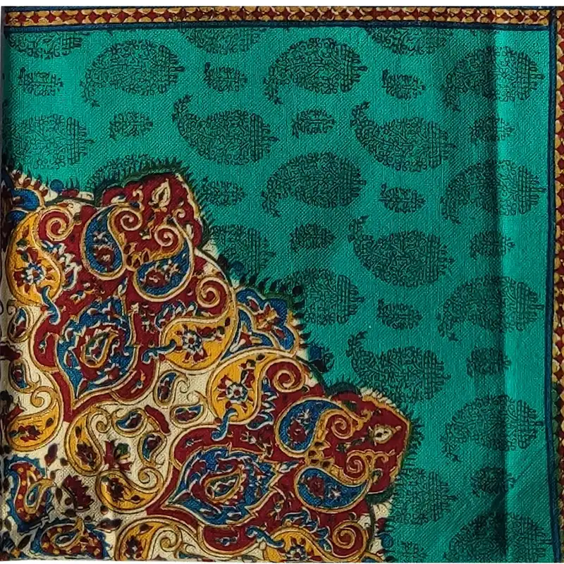 رومیزی قلمکار عطریان طرح ترنج