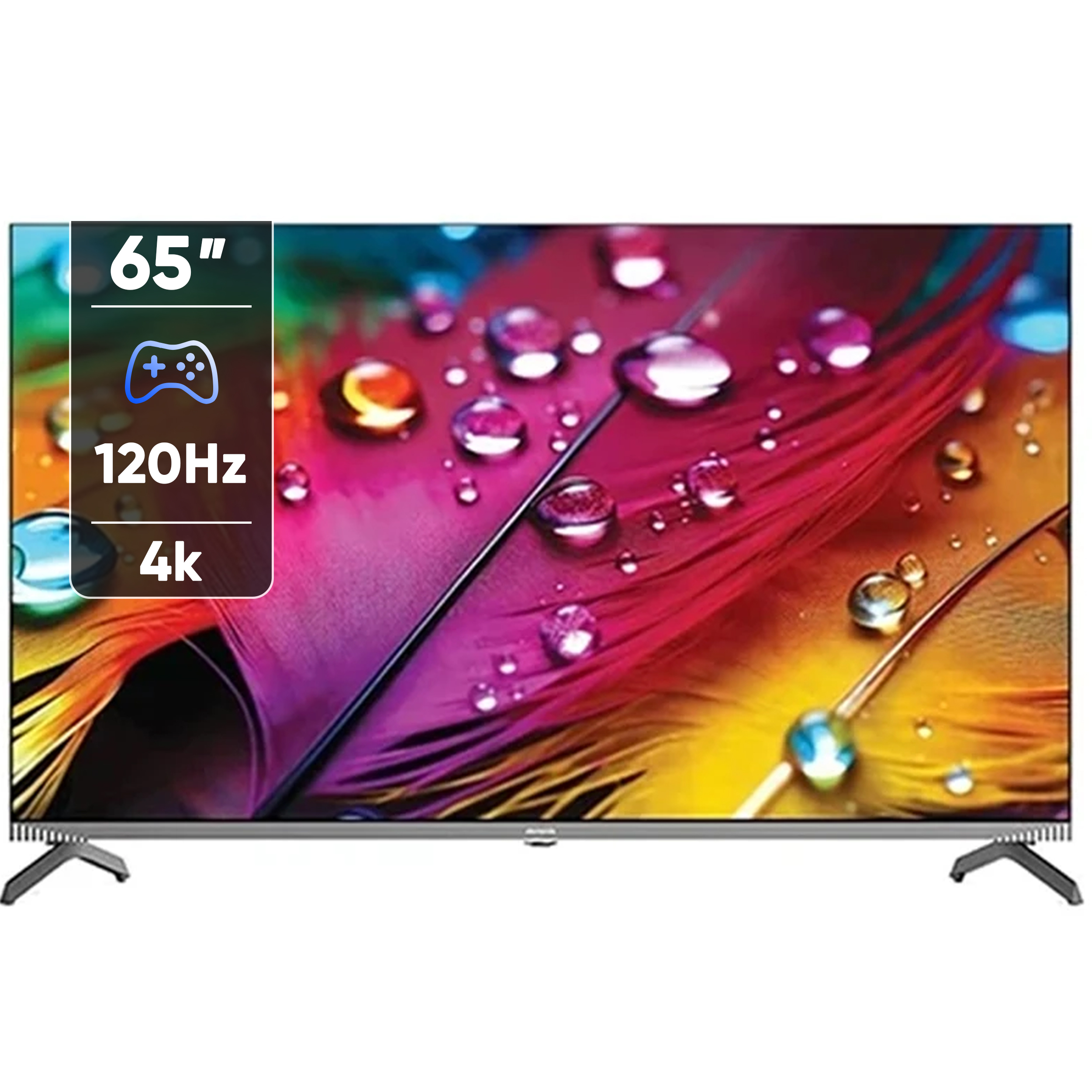 تلویزیون 65 اینچ کیو ال ای دی هوشمند آیوا مدل ZQ-FC3D65UHD