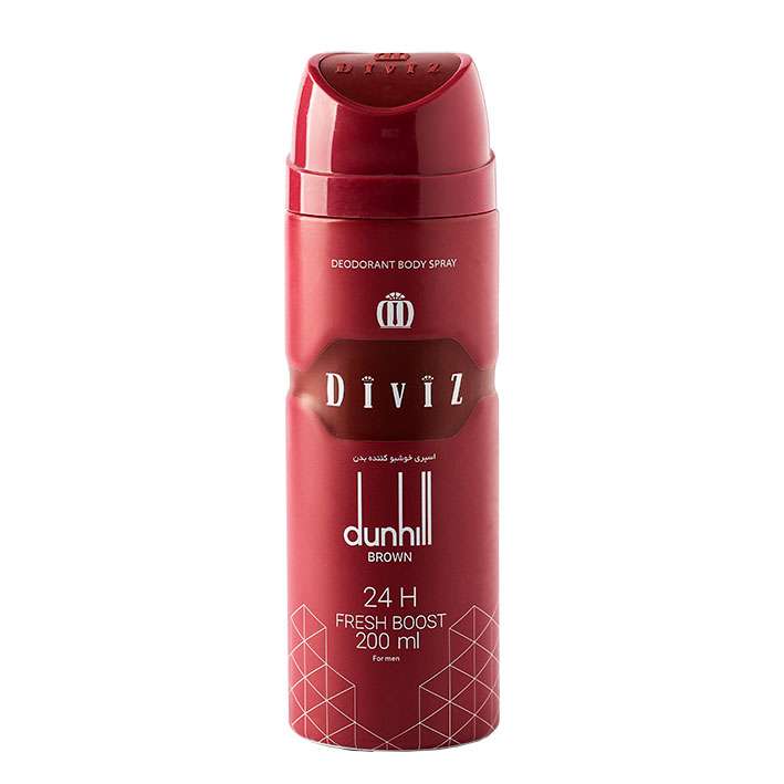 اسپری مردانه دیوایز مدل Dunhill Brown حجم 200 میلی لیتر اسپری مردانه دیوایز مدل Dunhill Brown حجم 200 میلی لیتر
