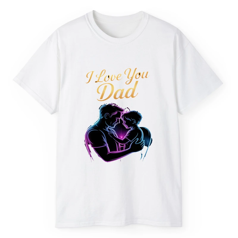 تی شرت کلاسیک آستین کوتاه یقه گرد مردانه مدل tt523 طرح DAD 