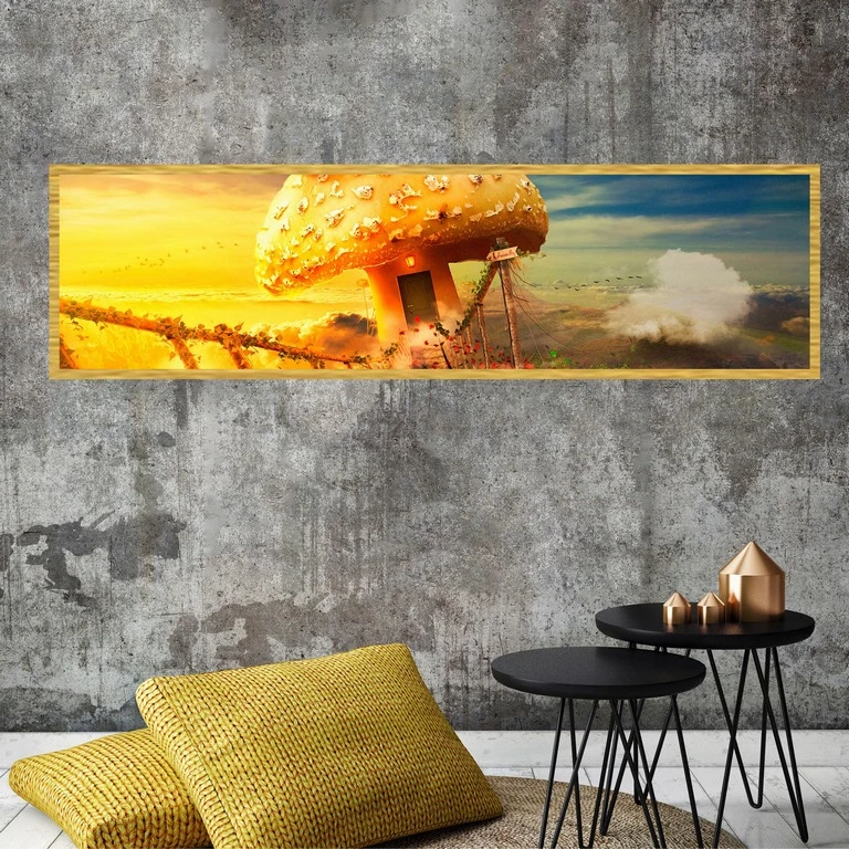 تابلو بکلیت طرح نقاشی فانتزی کودکانه مدل T-7379