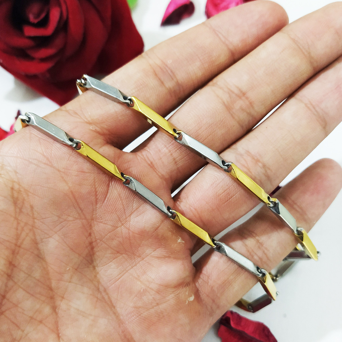 زنجیر مردانه سلین کالا مدل استیل ce-As32