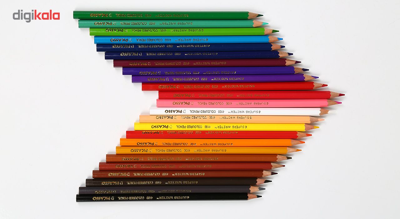 مداد رنگی 24 رنگ پیکاسو مدل 6085