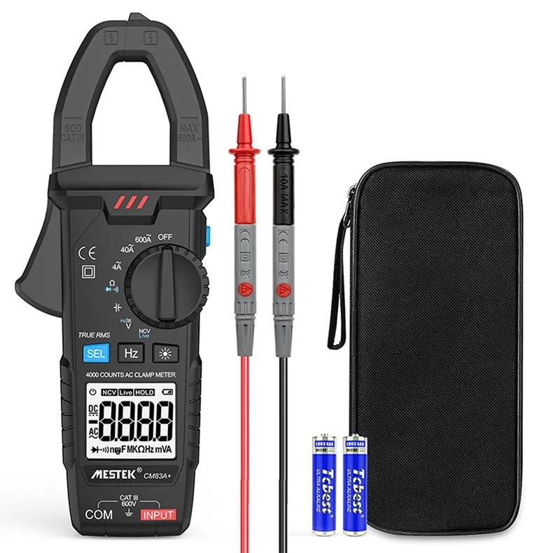 مولتی متر کلمپی دیجیتال مستک مدل CM83A PLUS