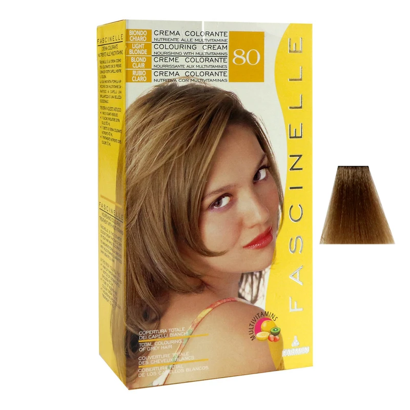 كيت رنگ مو فشینلی سری Blonde مدل بلوند نسكافه اي شماره 80