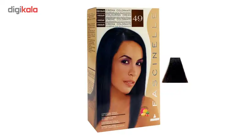 كيت رنگ مو فشینلی سری Fashion مدل شكلاتي شماره 49
