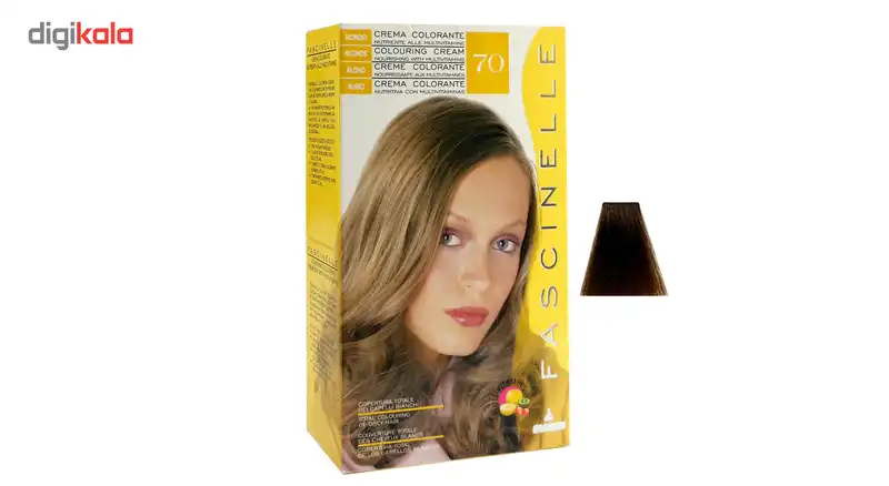 كيت رنگ مو فشینلی سری Blonde مدل بلوند زيتوني تيره شماره 70