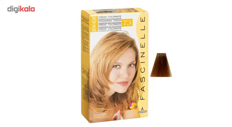 كيت رنگ مو فشینلی سری Blonde مدل شني-طلايي شماره 73