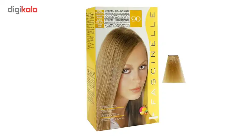 كيت رنگ مو فشینلی سری Blonde مدل بلوند آفتابي روشن شماره 90