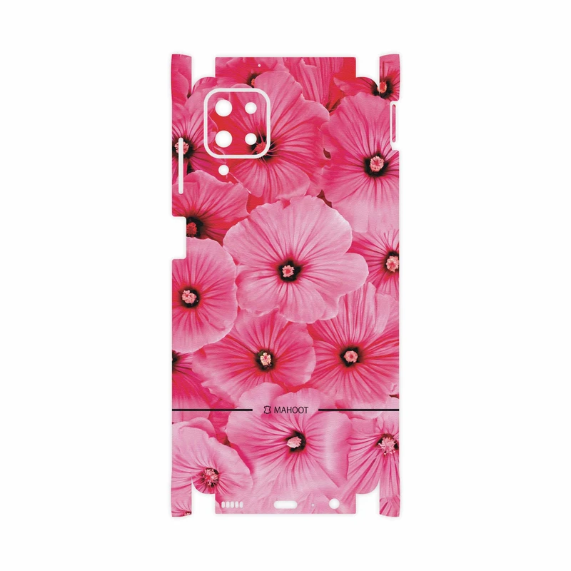 برچسب پوششی ماهوت مدل Pink-Flower-FullSkin مناسب برای گوشی موبایل سامسونگ Galaxy A12 Nacho