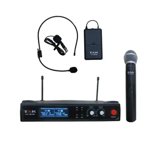 ECHOTAK wireless one handle one clip _head-mic_  microphone model ET-1840