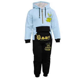 ست هودی و شلوار بچگانه مدل خرگوش کد GL006