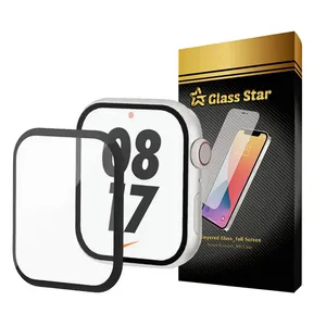 Glass Star PMMAWATCH Screen Protector For Apple Watch Series 7 Aluminum / 8 / 9 41mm