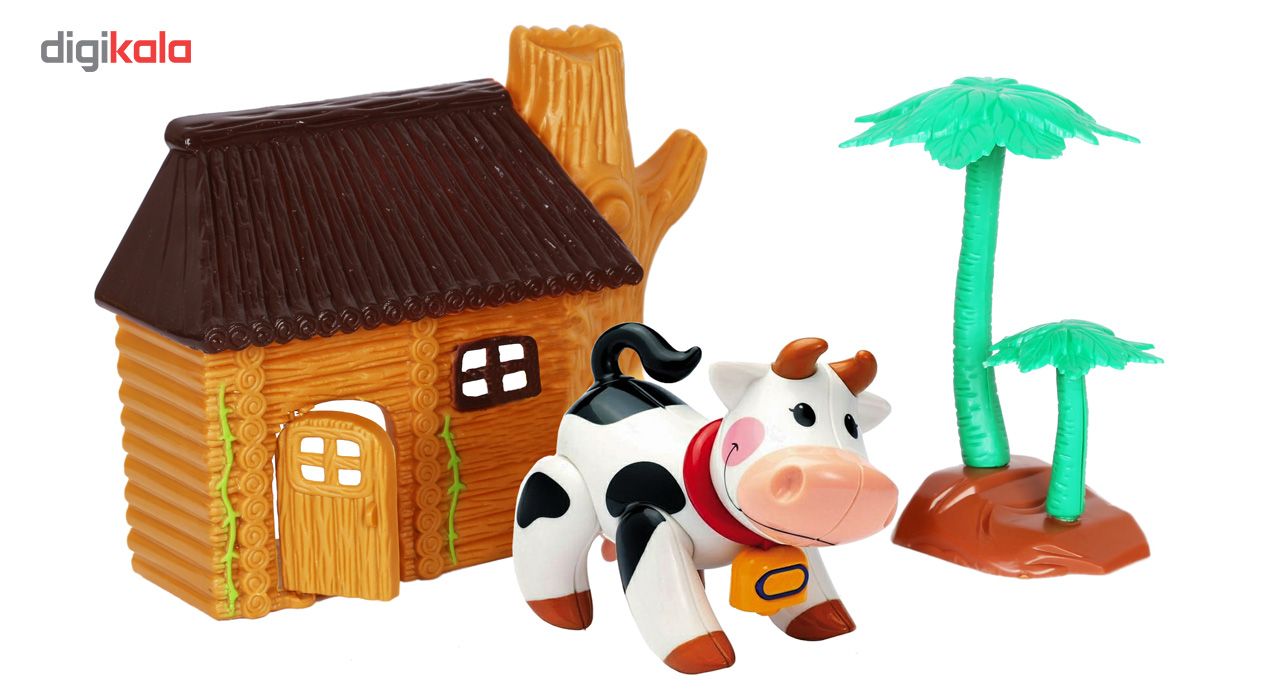 مجموعه عروسک Sirong مدل مزرعه و گاو