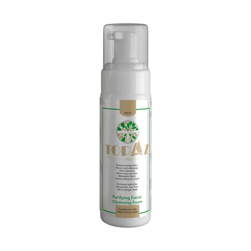 فوم شستشو صورت توپاز مدل Purify حجم 150 میلی لیتر فوم شستشو صورت توپاز مدل Purify حجم 150 میلی لیتر