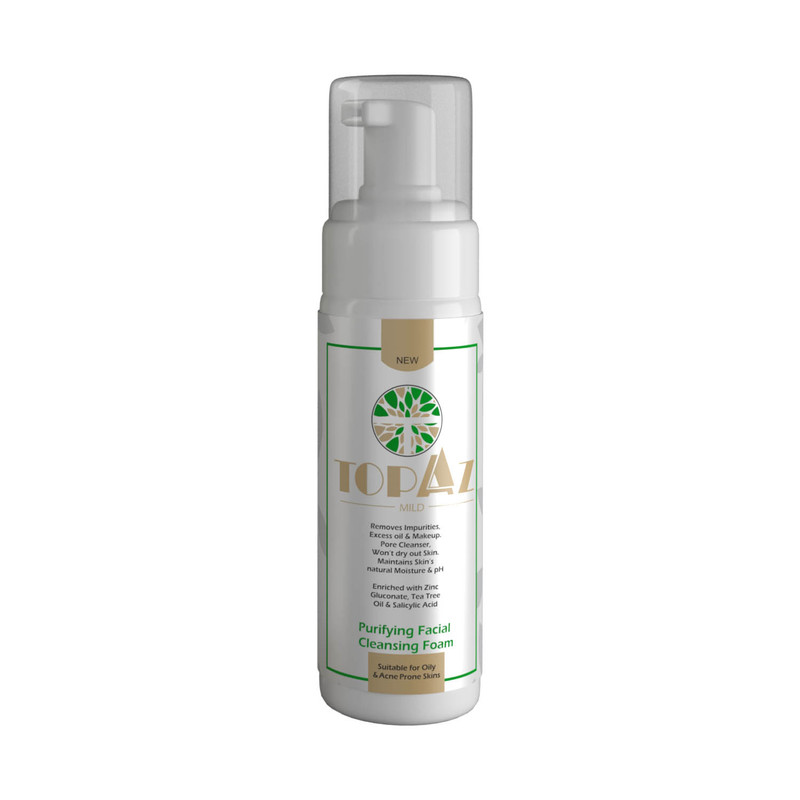 فوم شستشو صورت توپاز مدل Purify حجم 150 میلی لیتر فوم شستشو صورت توپاز مدل Purify حجم 150 میلی لیتر