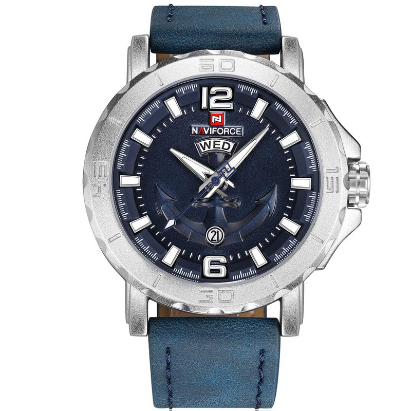 ساعت مچی عقربهای مردانه نیوی فورس مدل NF9122SBEBE ساعت مچی عقربهای مردانه نیوی فورس مدل NF9122SBEBE