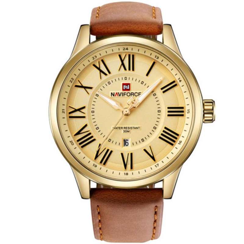 ساعت مچی عقربه ای مردانه نیوی فورس مدل NF9126GGBN ساعت مچی عقربه ای مردانه نیوی فورس مدل NF9126GGBN