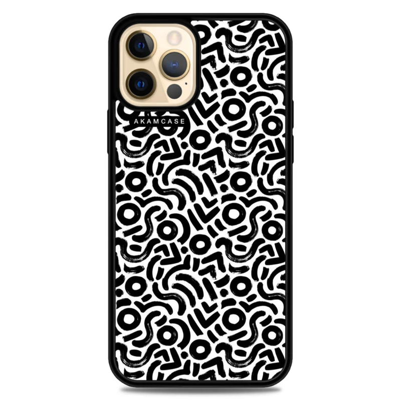 کاور آکام مدل AMC-WA12PRO-DOODLE5 مناسب برای گوشی موبایل اپل iPhone 12 Pro