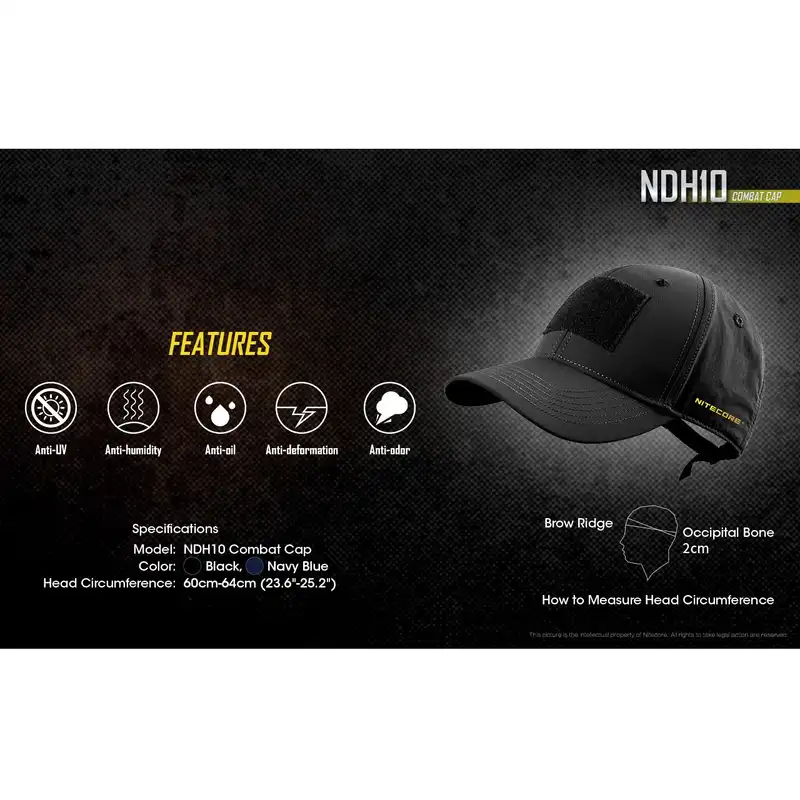 کلاه کپ نایت کر مدل NDH10 NANO ANTI UV