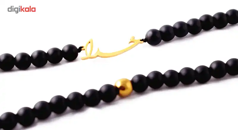 گردنبند سنگ اونیکس طرح خدا مدل z10