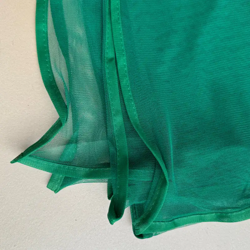 شال زنانه مدل توری ساده نوار دوزی شده تابستانی کد 2