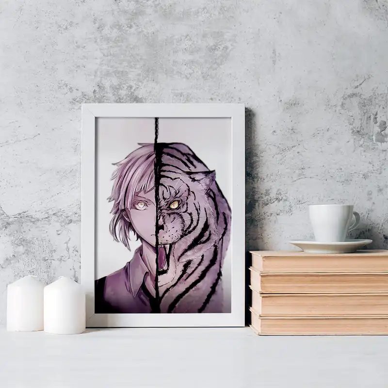 تابلو خندالو مدل آتسوشی کون انیمه سگ های ولگرد بانگو کد 15658