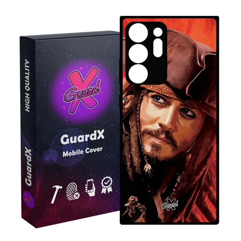 کاور گارد ایکس طرح Johnny Depp مدل Glass10205 مناسب برای گوشی موبایل سامسونگ Galaxy Note 20 Ultra