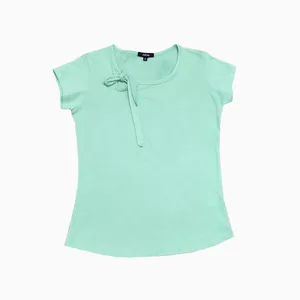 تی شرت آستین کوتاه زنانه مدل گره ای