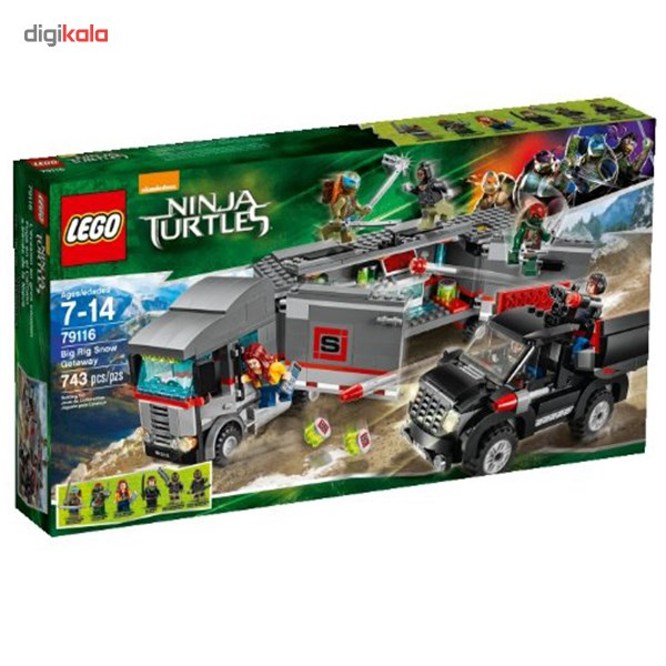 لگو مدل Ninja Turtles 79116 لگو مدل Ninja Turtles 79116