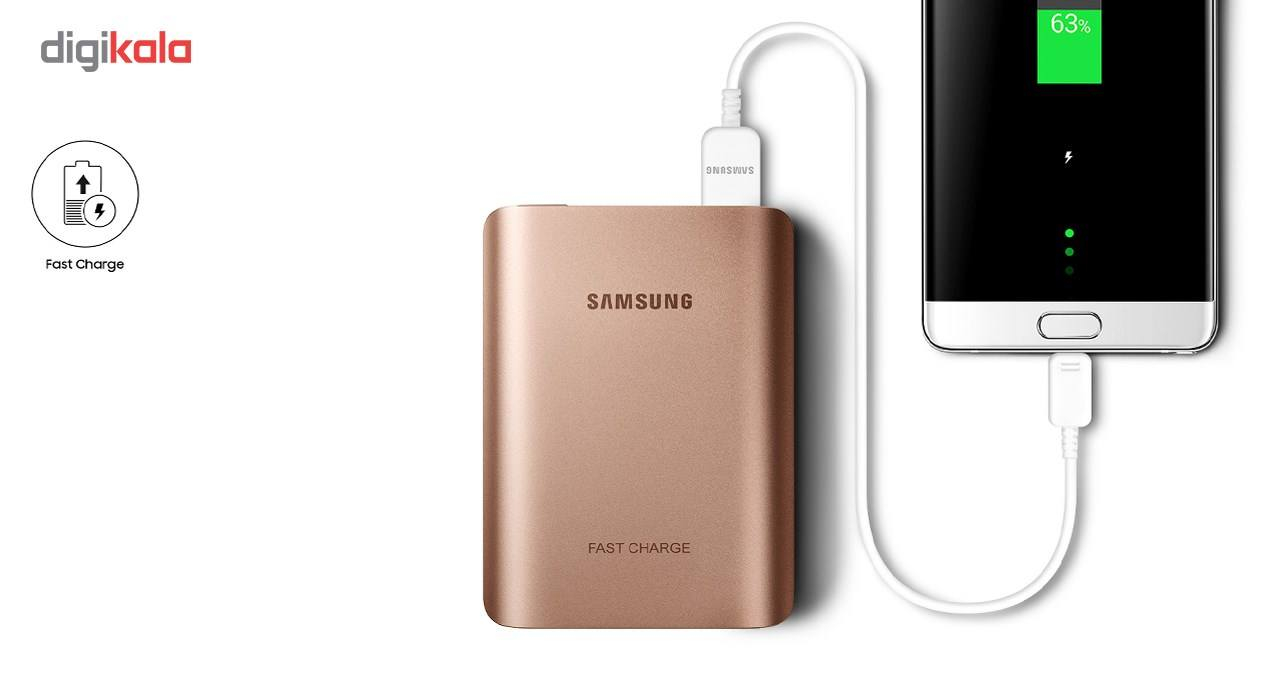 شارژر همراه سامسونگ مدل Fast Charge Battery pack با ظرفیت 10200 میلی آمپر ساعت