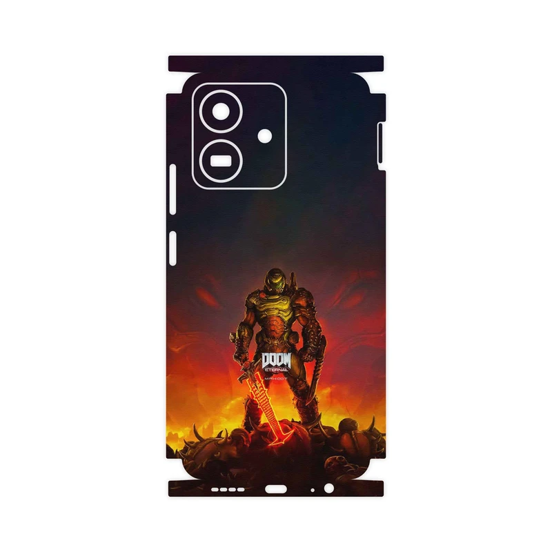 برچسب پوششی ماهوت مدل DOOM Game Series-FullSkin مناسب برای گوشی موبایل آنر Play 10