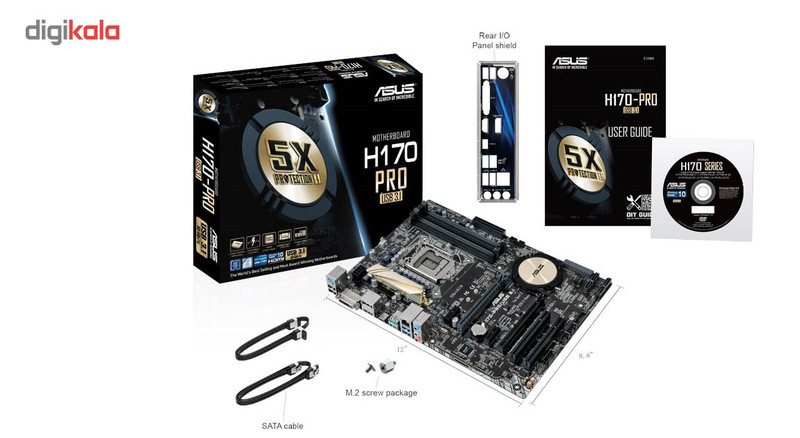 مادربرد ایسوس مدل H170-PRO/USB 3.1