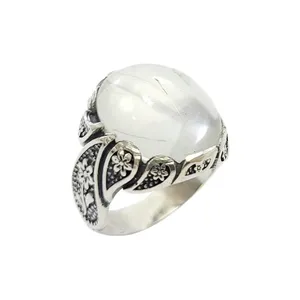 انگشتر نقره مردانه مدل در نجف  کد 69261