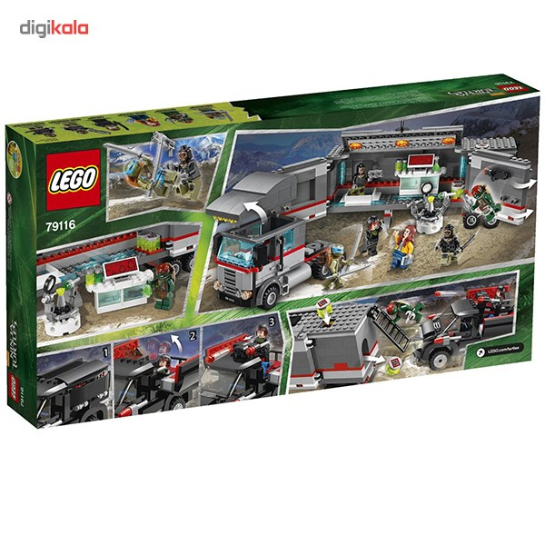 لگو مدل Ninja Turtles 79116 لگو مدل Ninja Turtles 79116