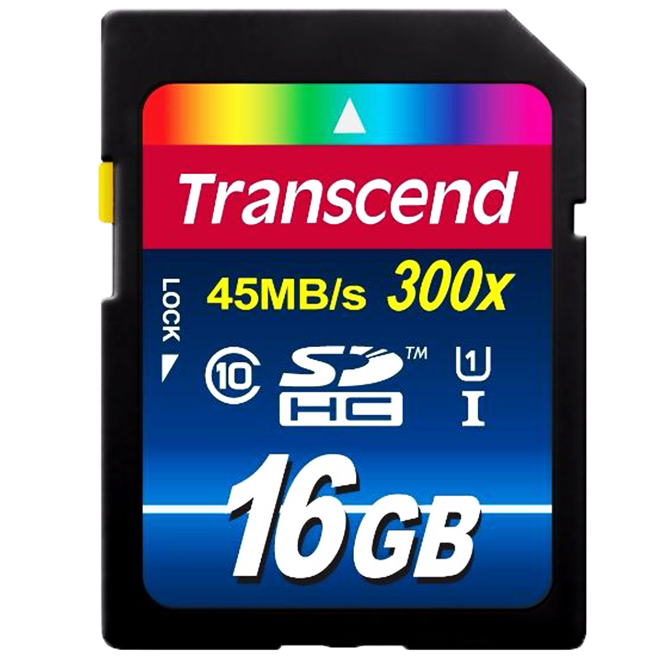 تصویر کارت حافظه‌ SDHC ترنسند مدل Premium کلاس 10 استاندارد UHS-I U1 سرعت 45MBps 300X ظرفیت 16گیگابایت