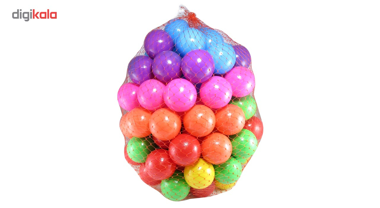 توپ استخر مدل شادی بسته 50 عددی سایز C