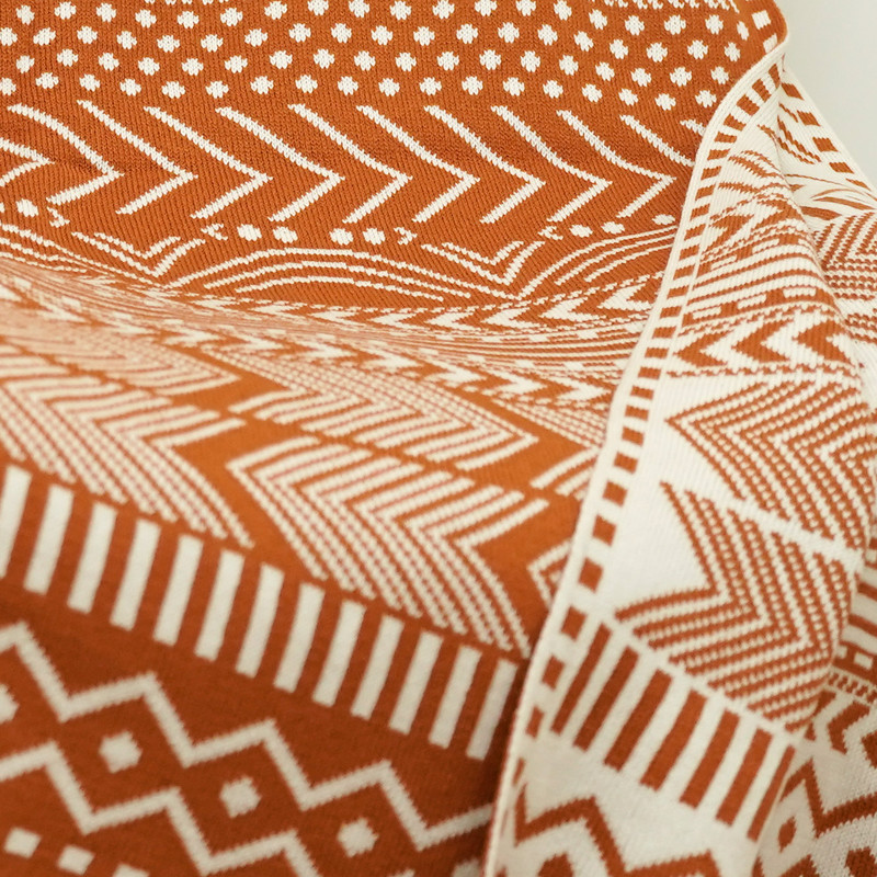 شال مبل و تخت مدل boho سایز 130x200 سانتی متر