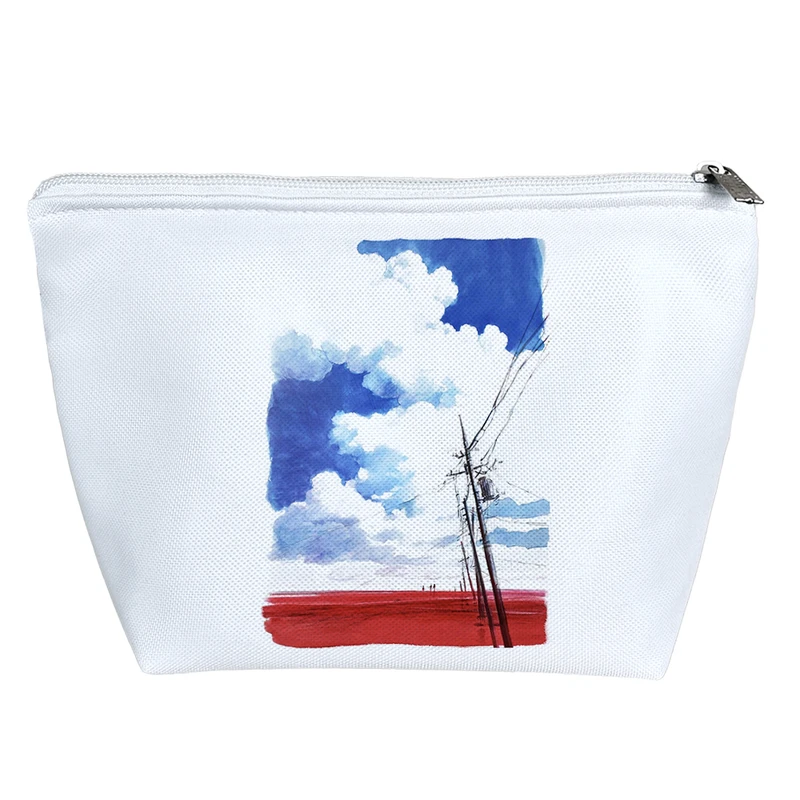 کیف لوازم آرایش دخترانه خندالو مدل منظره ابری کد H1476