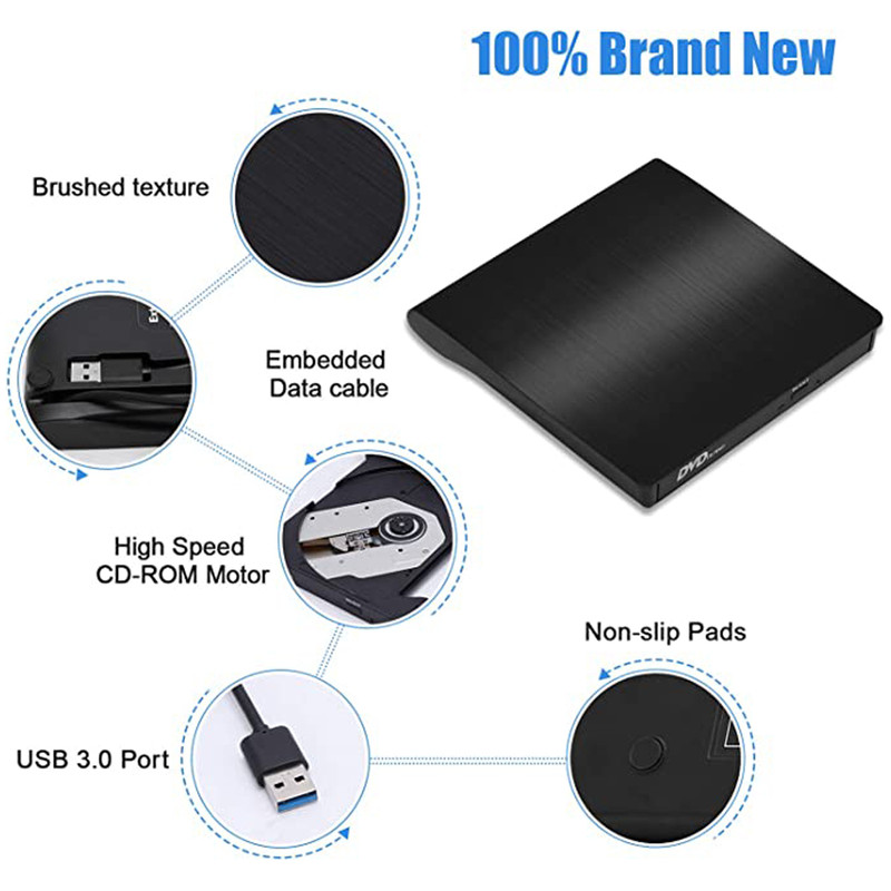 درایو نوری اکسترنال آمیکول مدل  USB TYPE-A