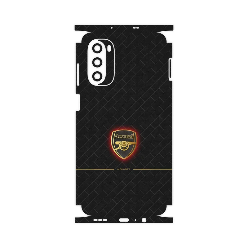 برچسب پوششی ماهوت مدل Arsenal-FullSkin مناسب برای گوشی موبایل موتورولا Moto G52