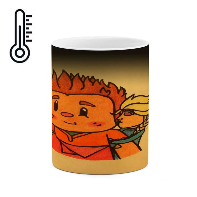 ماگ حرارتی کاکتی مدل نقاشی کد mgh13849