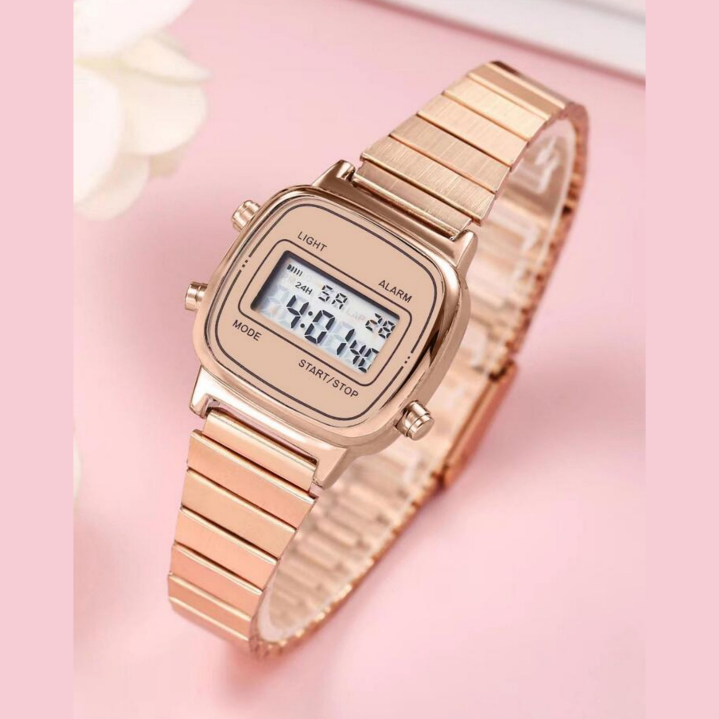 ساعت مچی دیجیتال زنانه مدل کرنومتردار